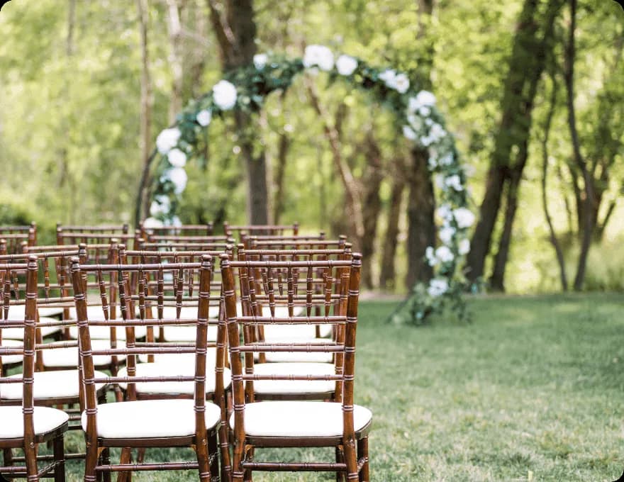 Outdoor Wedding Venue