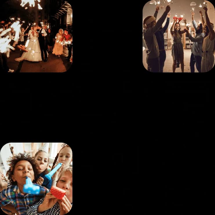 Event QR code with guest photos